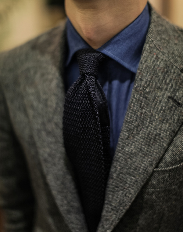 bntailor:  Liverano &amp; Liverano Knit Ties at B&amp;Tailorshop  I love