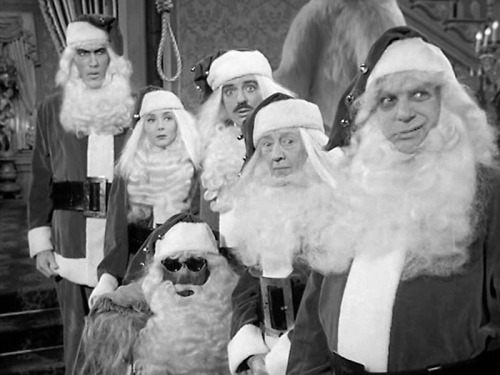 Ted Cassidy, Carolyn Jones, Felix Silla, John Astin, Blossom Rock, Jackie Coogan / “Christmas With T