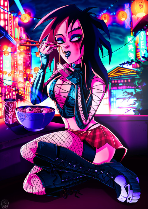 therealshadman:  therealshadman:  I drew a custom take on Kylie 2 versions at my website. [My Twitter] [My Streams]  Edit: Added full versions here on Tumblr   <3