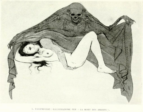 thefugitivesaint:Armand Rassenfosse (1862-1934), ‘La Mort des Amants’ (The Death of Lovers),  ’'Empo