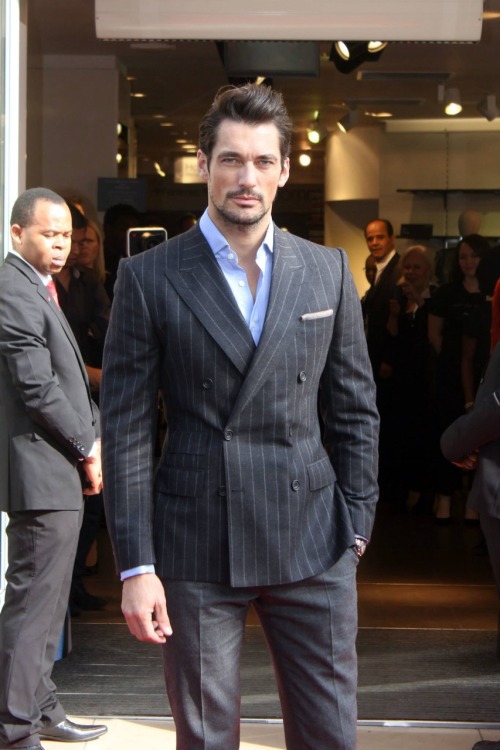 officialdavidgandy:  London. Dublin. Hong Kong. Paris. Four vastly different cities, but the response to the launch of the David Gandy for Autograph line for Marks and Spencer was a spectacular success. During the launch tour, David once again showed