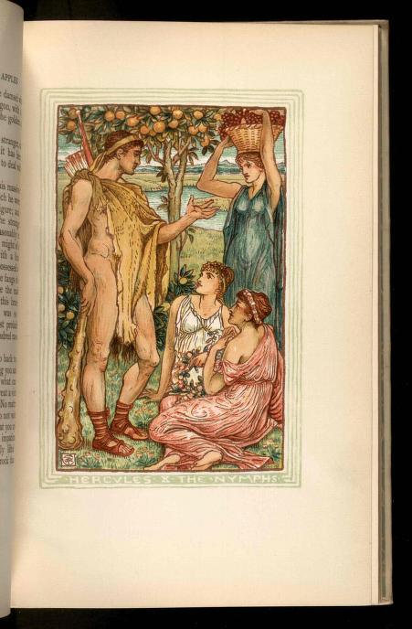 heaveninawildflower:Illustrations by Walter Crane (1845-1915) taken from ‘A Wonder Book for Girls an