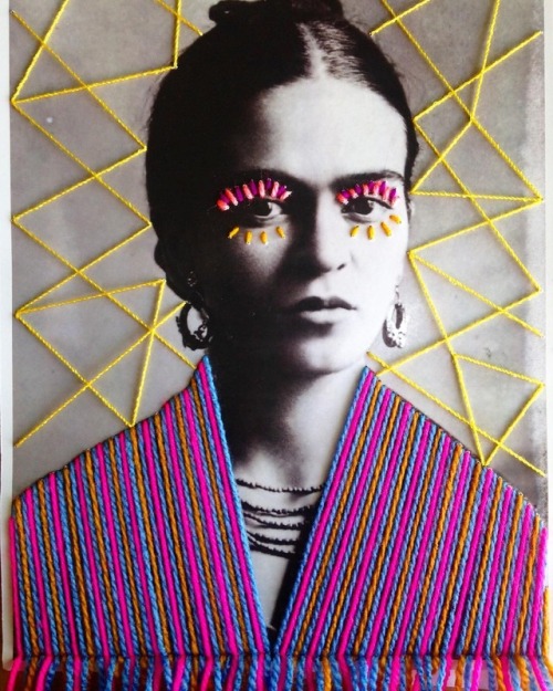 Embroidered Vintage Photos That Give Them 3D EffectTextile artist from Mexico, Victoria Villasana’s 