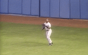 johngotty:  Bo Jackson throws out Mike Gallego, Aug, 1993  BEAST. MODE