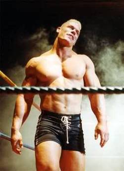 hotwweguys:  John Cena pre-wwe “The Prototype”