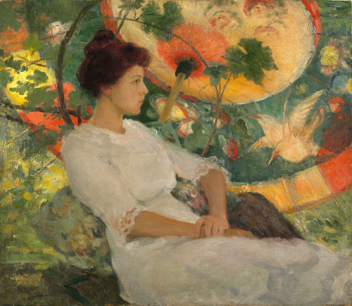 In repose, Karl Buehr