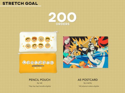  STRETCH GOAL #3 UNLOCKEDWe’ve reached all the stretch goals! There isn’t much time left bef
