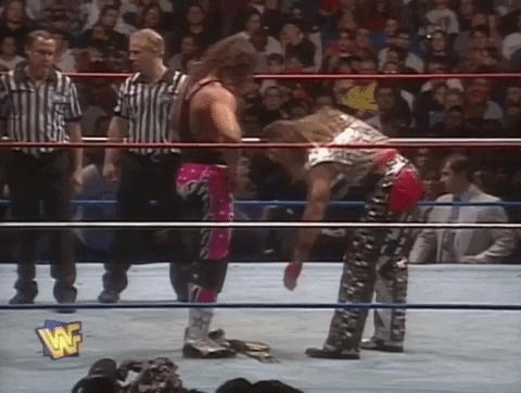 Bret Hart And Shawn Michaels, Monday Night Raw 2/3/97