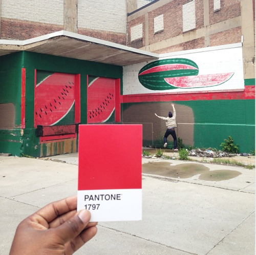photojojo:  Our pal Paul Octavious is no stranger to this tumblr. His latest is inspired by Pantone. Pantone Colors in Everyday Life by Paul Octavious via My Modern Met Tumblr 