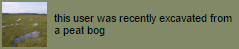 vampireapologist: unrelatableuserboxes:  {this user was recently excavated from a