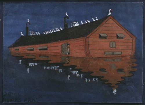 Ivar Arosenius (Swedish, 1878 – 1909)Noah’s Ark