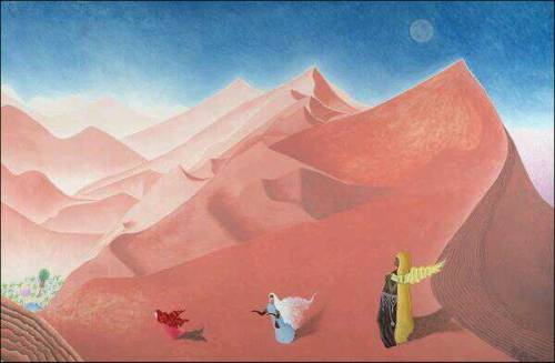 johnfrancispetersart:  THREE WISE WOMEN.    (oil on canvas) 