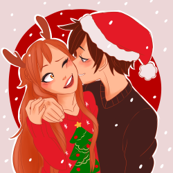 taylordraws:  Merry Christmas to my wife and my best friend,