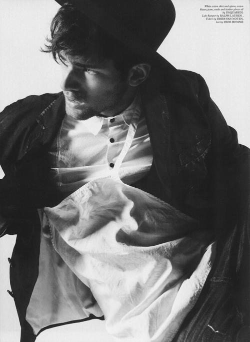 salntlaurent:  Sean O'Pry ph by Bruce Pask