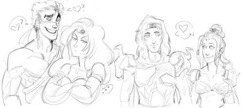 kashuan:FF doodles I did today and yesterday :`) I have like 2 billion FF ships but I’m pretty sure 