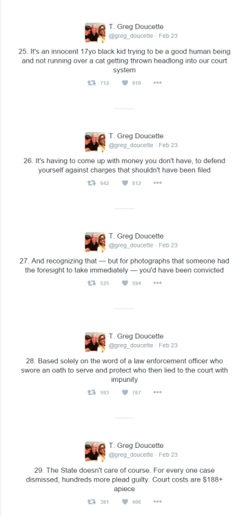 cassandrashipsit: racismschool: Criminal Defense attorney, Greg Doucette has had quite enough of you