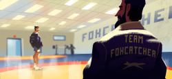 crlito: A fan art of Foxcatcher ! Because I like this movie.  Too bad it didn’t win any Oscar :( 