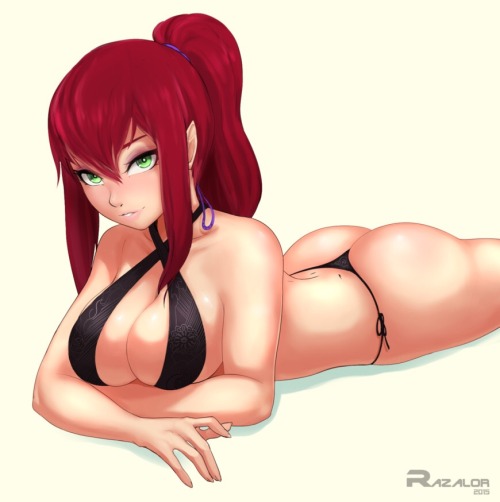 hentai-ecchi-lover: hentai-ecchi-lover.tumblr.com  Request (asses in bikini pt. 2/2)