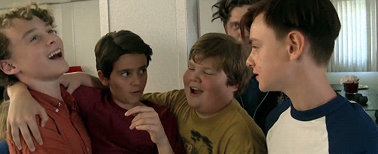 kidslutti-: nancywheeleers: Behind the scenes of IT(2017)  They are so precious