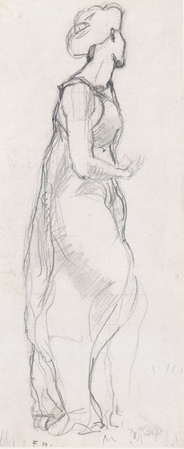 artist-hodler:Character study, 1902, Ferdinand Hodler
