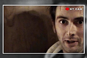 allegoricalrose:  weeping-who-girl:  David and Billie  David Tennant’s Video Diaries