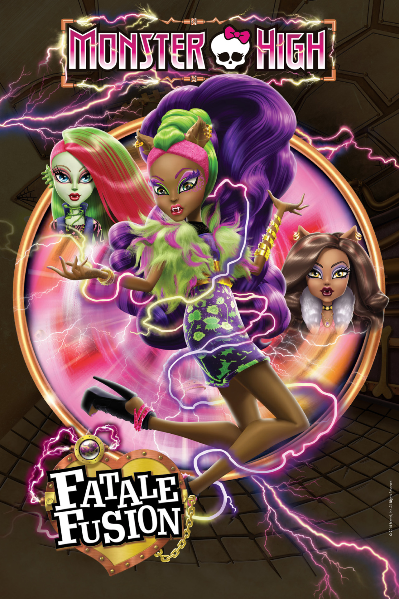 monster high fusion espeluznante muñecas