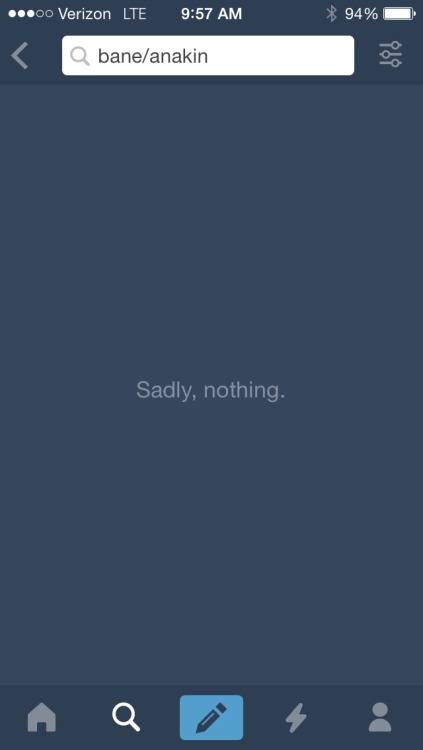 princess-anakin: officialcadbane: I know my OTP is very unpopular but this is low even for you Tumbl