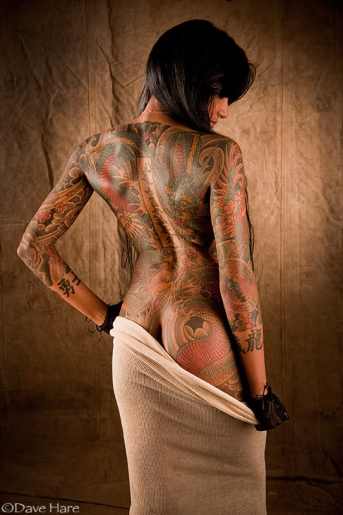 XXX ashpool79:  Gorgeous back tattoo photo