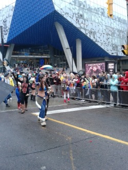 felicityqueeeen:  Korrasami was at Toronto Pride today 