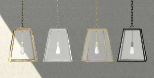 [KHD] Caged Pendant Lamps// Kenwood Lamprequested by the-huntingtonoriginal meshall LODs5012 polygon