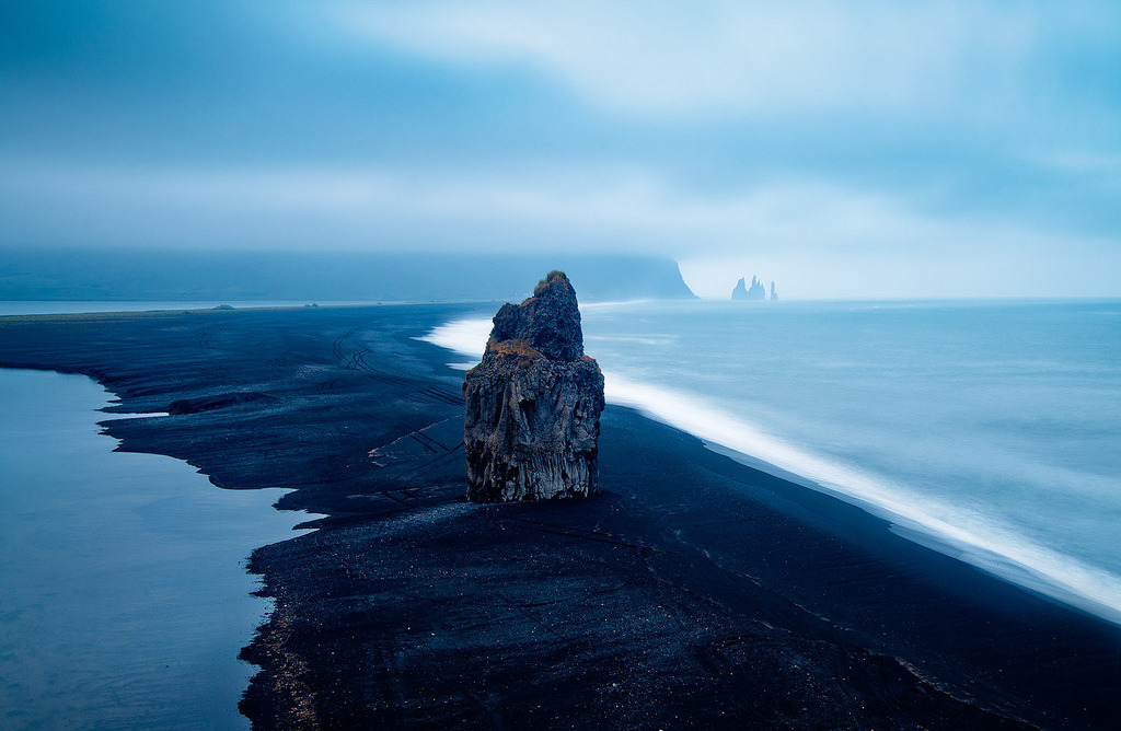 atmosthetic:  Iceland - Vik: Distant Fingers  by Nomadic Vision Photography