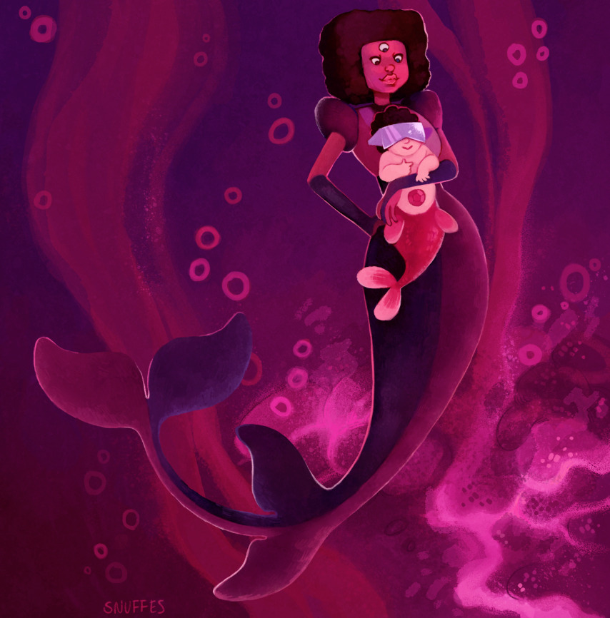 snuffes:  flippin’ merm moms