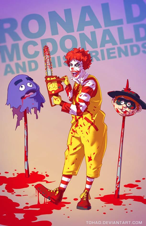 artmonia:  Badass versions of famous characters by illustrator Sylvain Sarrailh,