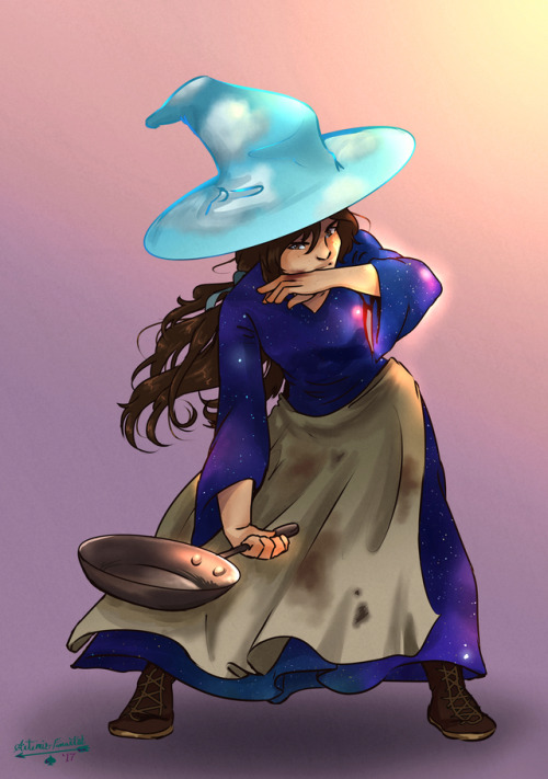 ace-artemis-fanartist: Witch Week Day 1: Tiffany Aching from Discworld. “All witches are selfi