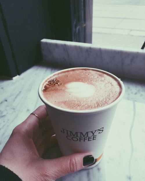 Back at it ☕️ . . . . . #jimmyscoffee #coffee #cafe #instacoffee #cafelife #caffeine #hot #mug #drin