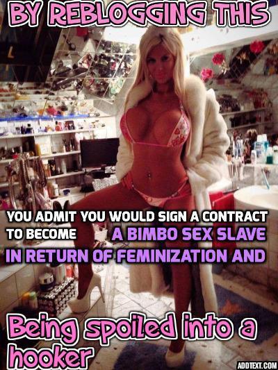 cabear2015: jackiefucher:  feminizationfantasymtf:  YOU WANT TO BE HER - YOU WANT TO BE FEMINIZED Yo