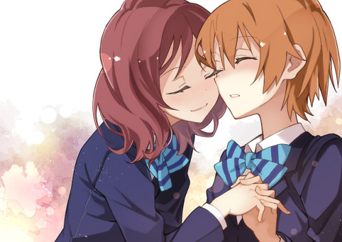 ✧･ﾟ: *✧ Butterfly Kiss ✧ *:･ﾟ✧♡ Characters ♡ : Maki Nishikino ♥ Rin Hoshizora ♢ Anime ♢ : Lov