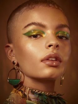 leah-cultice:India Makailah Graham by Greg Swales for Harper’s Bazaar Arabia June 2019