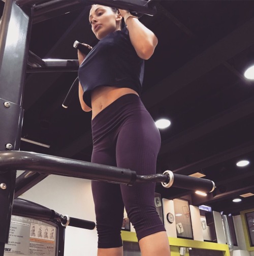 XXX therealalettaoceanxxx:  Today at gym 💣 photo