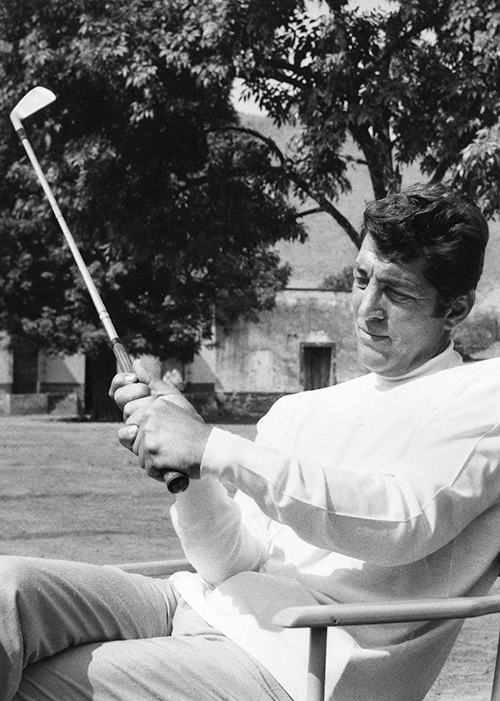 Dean Martin on the set of The Ambushers (1967)