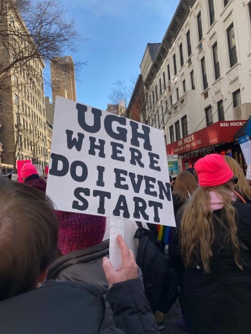 Best signs from the women’s march,