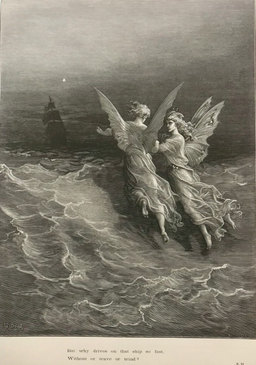cirdan1305:Lovely Gustave Dore print from the 1st edition of Rime of the Ancient Mariner