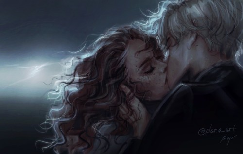 Draco Kisses Hermione