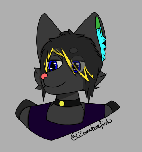 Some Artwork I Did Of A Friend's Fursona