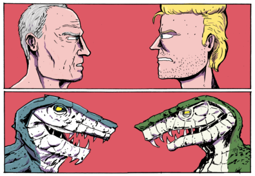 That feeling when both you and your Dad shift back into your reptilian forms.via my webcomic “THE RE