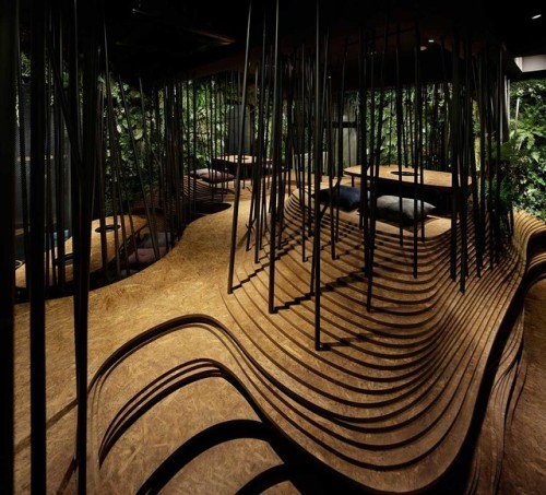 moodboardmix: Nikunotoriko Restaurant, Tokyo, Ryoji Ledokoro Architects