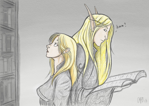 sparklymanacakes:He loved her hard. &lt;3Kael would do little things for Jaina she typically did