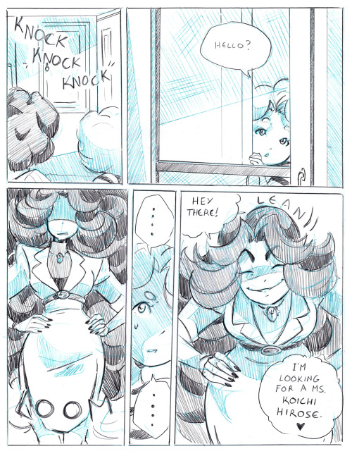 Heyoooo, i know i don’t update here often but i thought i’d share an au comic i’ve worked on the pas