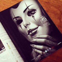 ogabel:  Thank you #inked magazine. Just received our new issue. #ogabel #lifelovehustle