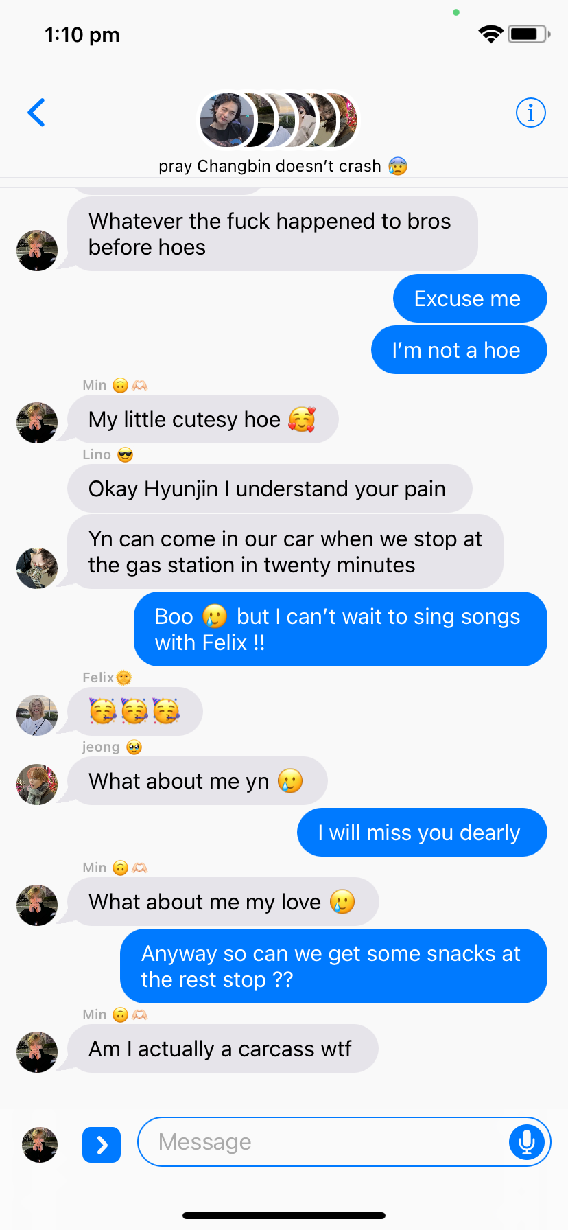 SKZ ROAT TRIP TEXTS | Part Two
